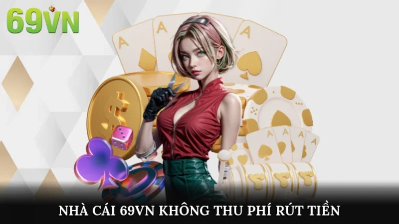 Nhà cái 69vn không thu phí giao dịch khi rút thưởng